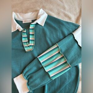 Lovely Melody, M, Deep Collar Pullover